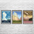 National Parks WPA Poster Art Set of 3