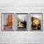 Italy Vintage Travel Art Set of 3