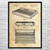 2600 Retro Game Console Patent Wall Art