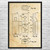 Nintento Wii Controller Patent Wall Art