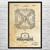 Trouble Game Patent Wall Art