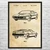 M1 Car Patent Wall Art