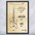Jaguar Guitar Patent Wall Art