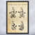 Toy Man Walking Patent Wall Art Toy Man Walking Patent Wall Art