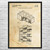Mushroom Cultivation Patent Wall Art