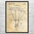 Paragliding Chute Patent Wall Art Paragliding Chute Patent Wall Art