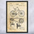 Bicycle Patent Wall Art Bicycle Patent Wall Art