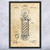 Barber Pole Patent Wall Art Barber Pole Patent Wall Art