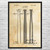 Baseball Bat Patent Wall Art Baseball Bat Patent Wall Art