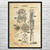 Rocket Patent Wall Art Rocket Patent Wall Art