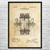 Nikola Tesla Circuit Controller Patent Wall Art