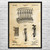 Turbine Blades Patent Wall Art
