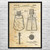 Nail Polish Patent Wall Art