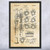 Clarinet Patent Wall Art