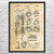 Clarinet Patent Wall Art