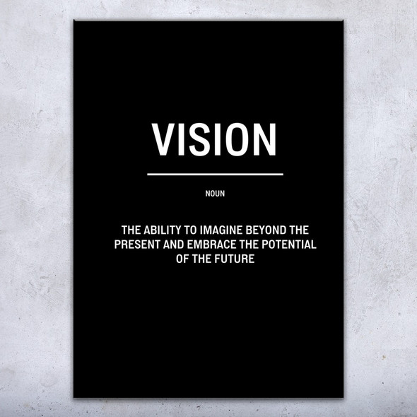 Vision Motivational Print