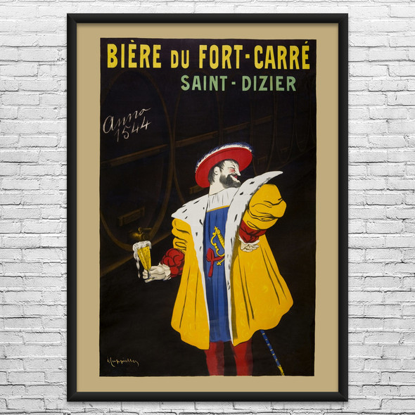 Fort Carre Beer Vintage Ad Wall Art Fort Carre Beer Vintage Ad Wall Art