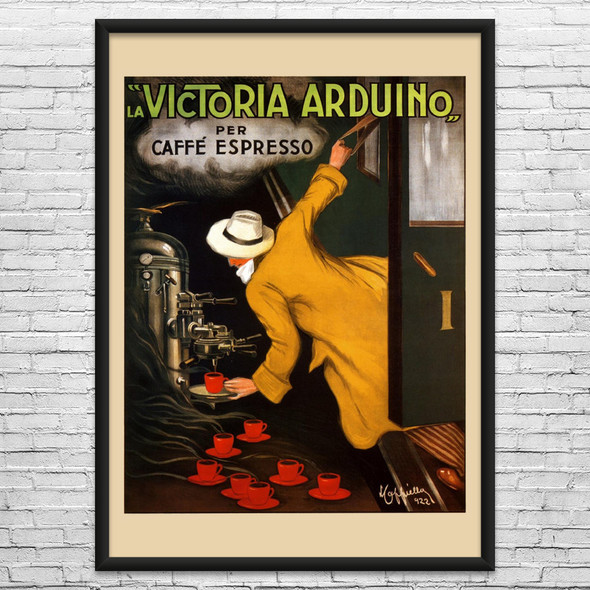 Victoria Arduino Espresso Vintage Ad Wall Art