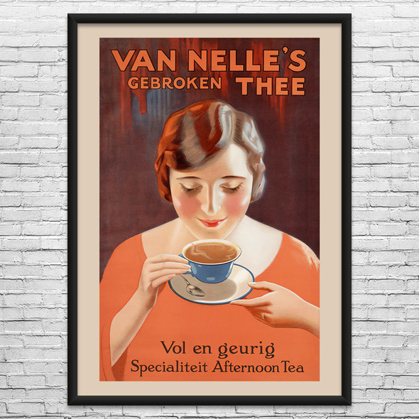 Van Nelles Coffee Vintage Ad Wall Art Van Nelles Coffee Vintage Ad Wall Art