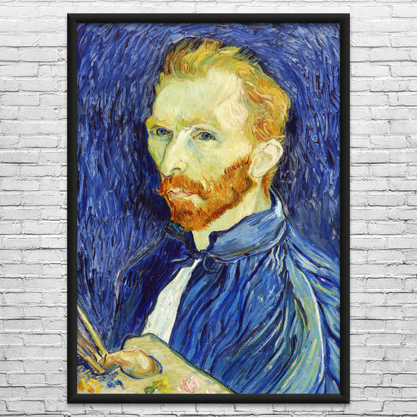 Van Gogh Painting Self Portrait Art Print