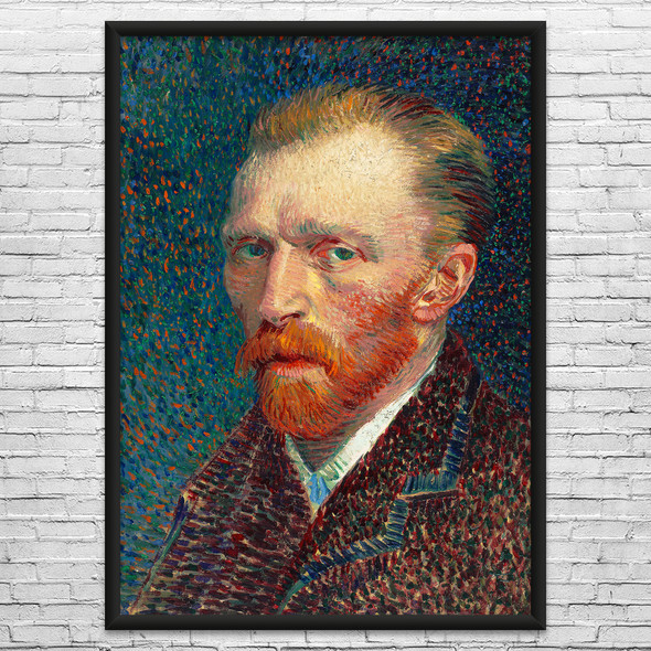 Van Gogh 1887 Self Portrait Art Print