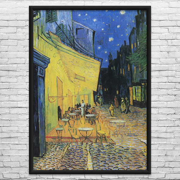 Van Gogh Cafe Terrace at Night Art Print