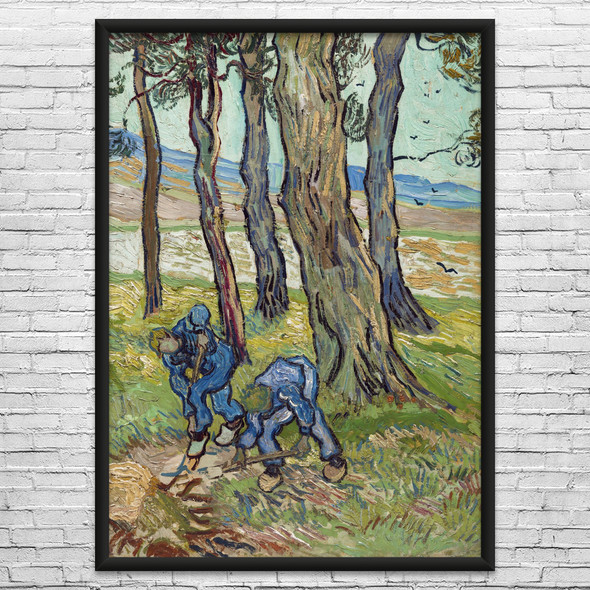 Van Gogh The Diggers Art Print