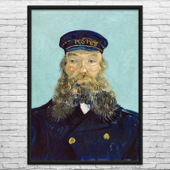 Van Gogh Portrait of Postman Roulin Art Print
