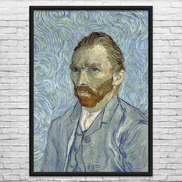 Van Gogh 1889 Self Portrait Art Print