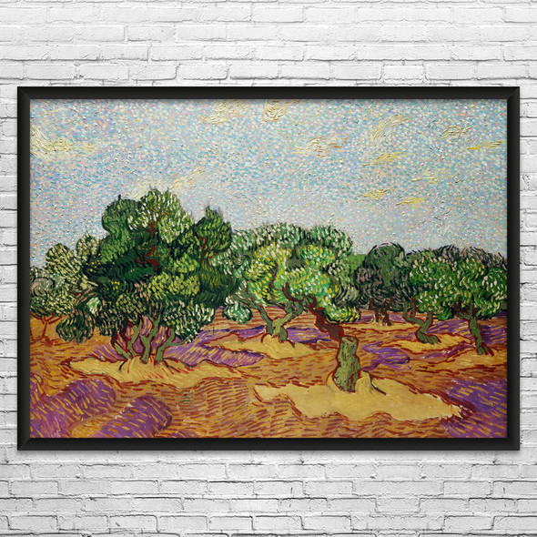 Van Gogh Olive Trees Art Print