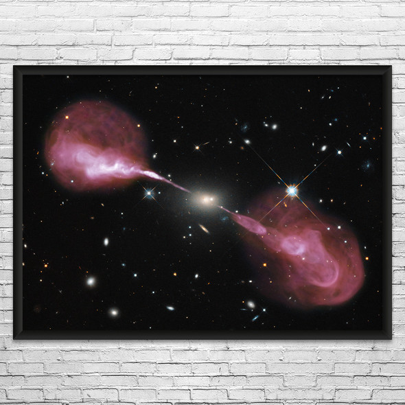 Black Hole Jets Space Wall Art