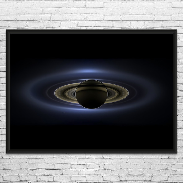 Saturns Shadow Space Wall Art