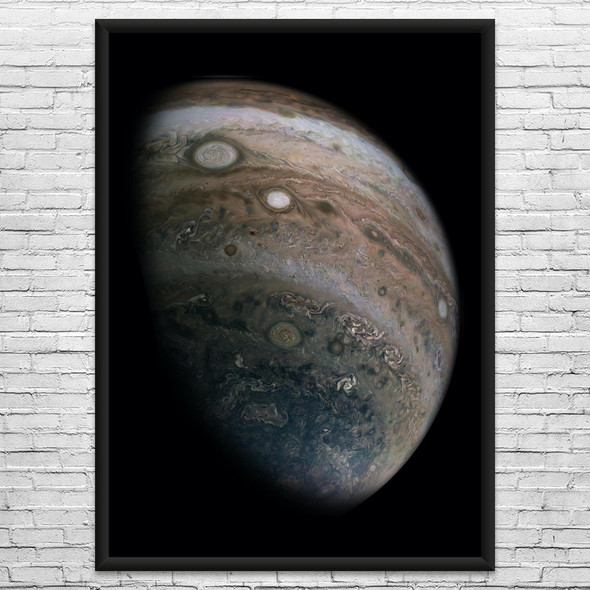 Jupiter Southern Hemisphere Space Wall Art Jupiter Southern Hemisphere Space Wall Art