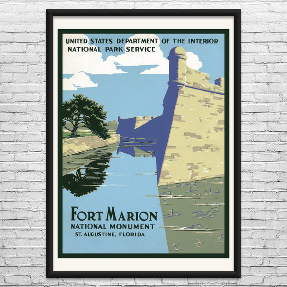 Fort Marion WPA Poster Art