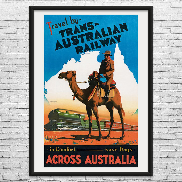 Australia Vintage Travel Art Australia Vintage Travel Art