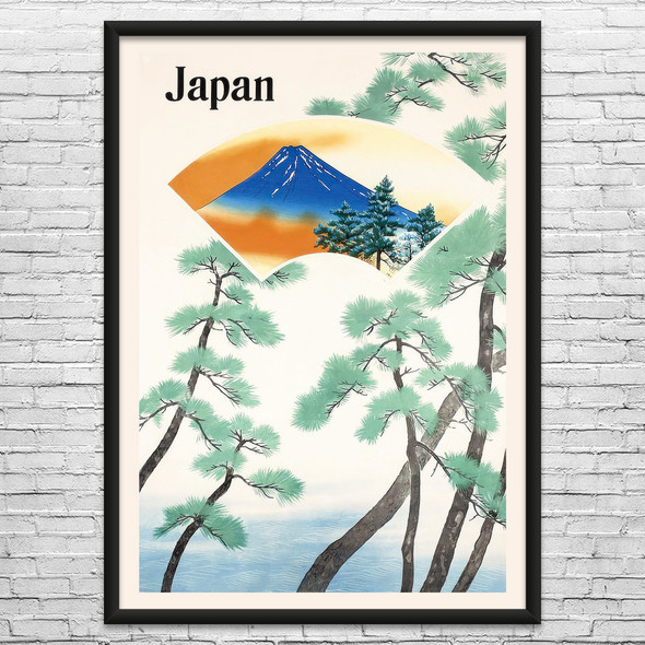 Japan Vintage Travel Art