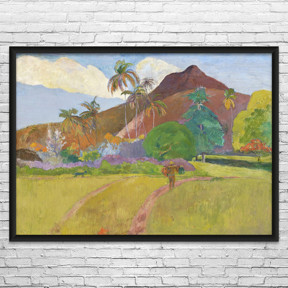 Paul Gauguin Tahitian Landscape Art Print Paul Gauguin Tahitian Landscape Art Print