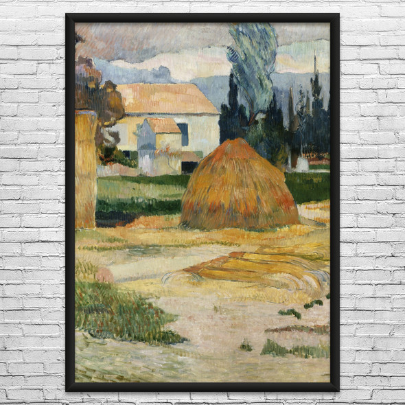 Paul Gauguin Landscape Near Arles Art Print Paul Gauguin Landscape Near Arles Art Print