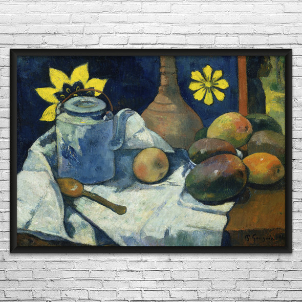 Paul Gauguin Teapot & Fruit Art Print Paul Gauguin Teapot & Fruit Art Print