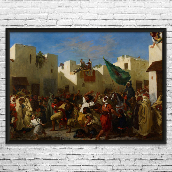 Convulsionists of Tangier Art Print Convulsionists of Tangier Art Print