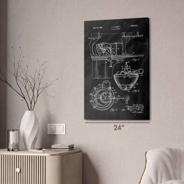Milking System Patent Wall Art