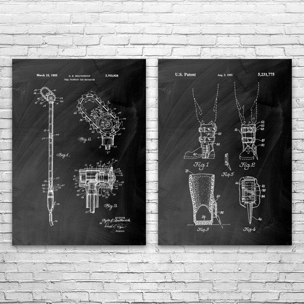 Arbor Patent Wall Art Set of 2 Arbor Patent Wall Art Set of 2