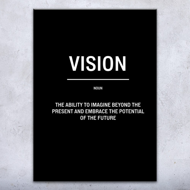 Vision Motivational Print