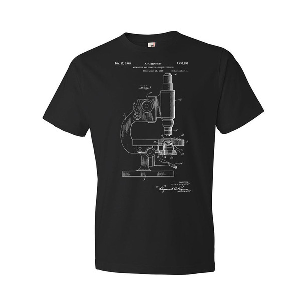 Microscope Patent T-Shirt