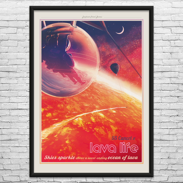 55 Cancri e Space Tourism Wall Art
