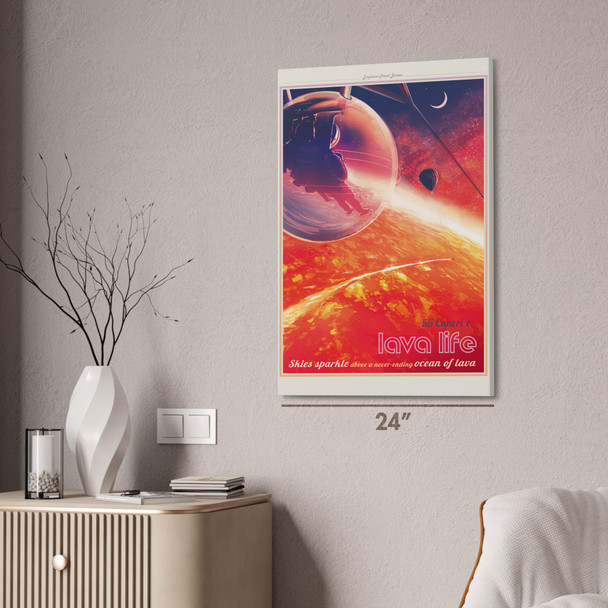 55 Cancri e Space Tourism Wall Art