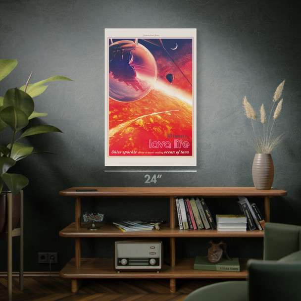 55 Cancri e Space Tourism Wall Art