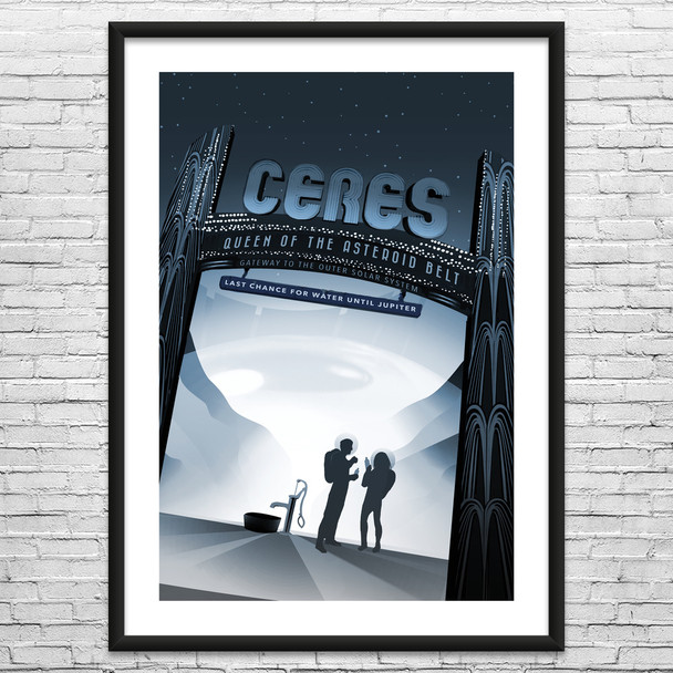 Ceres Space Tourism Wall Art