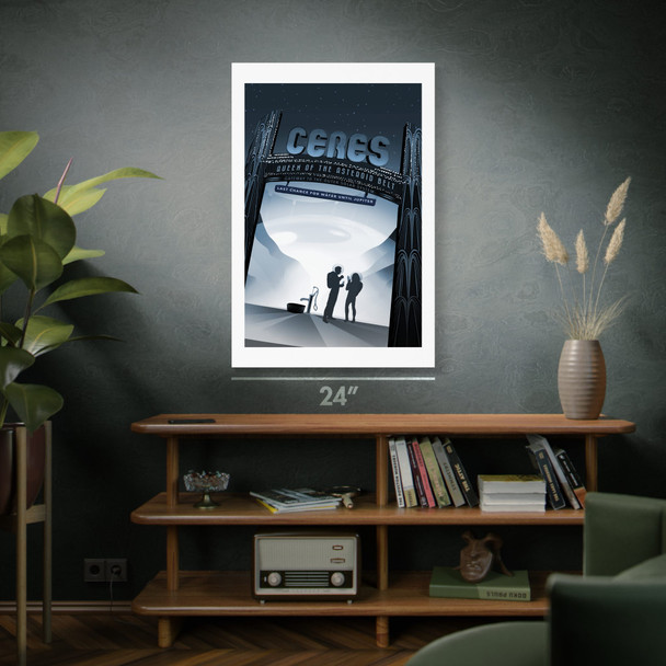 Ceres Space Tourism Wall Art