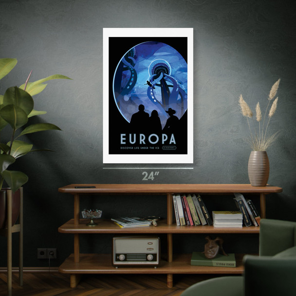 Europa Space Tourism Wall Art